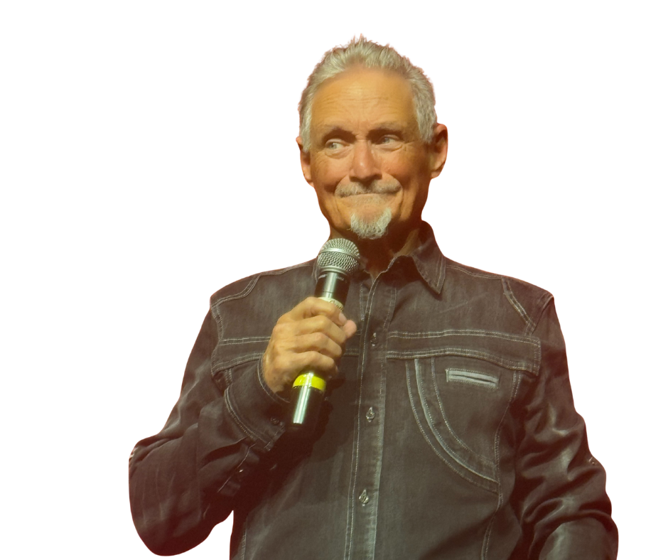 Killer Beaz performing stand-up comedy