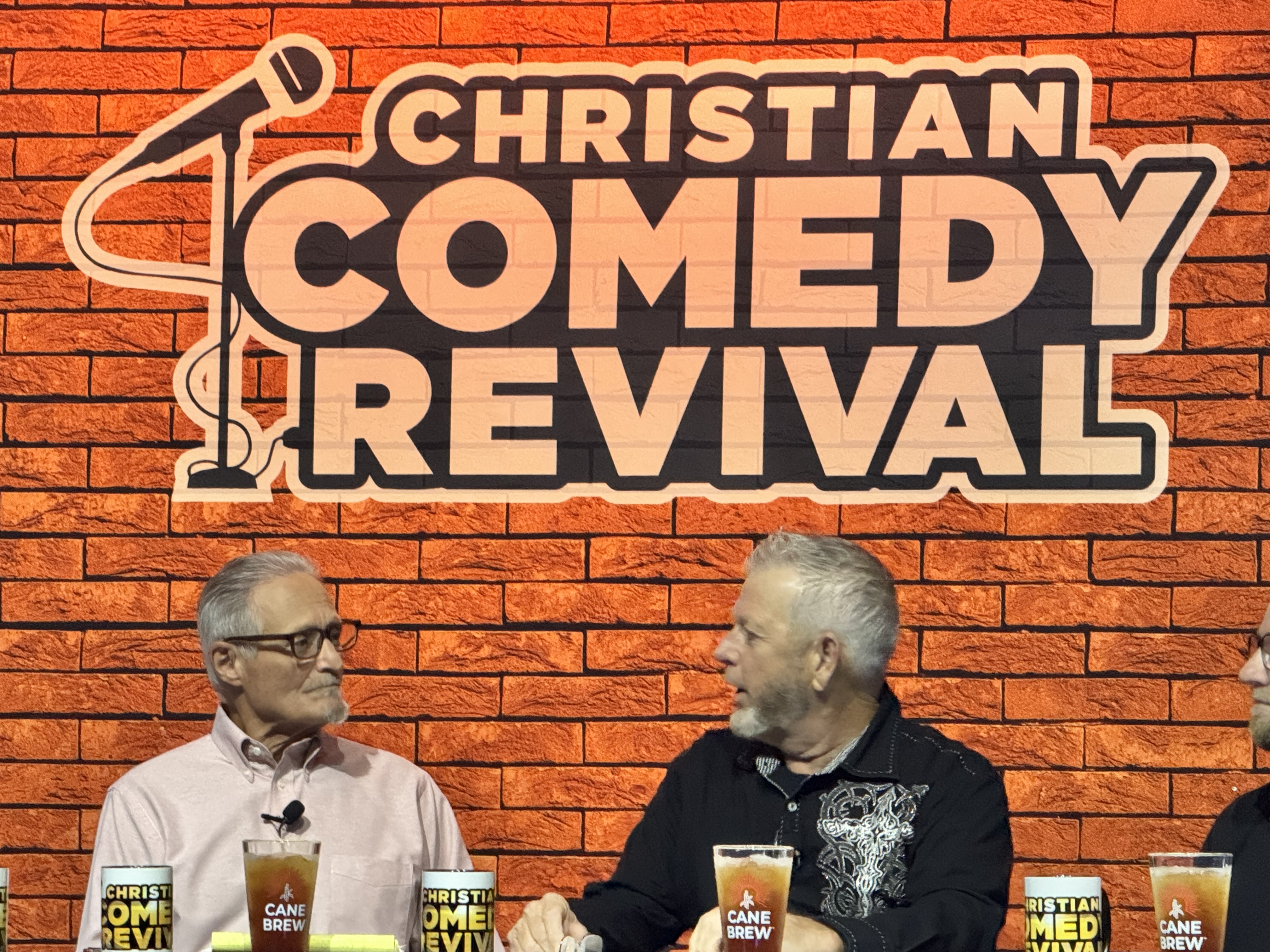 Killer Beaz on the Christian Comedy Revival set